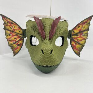 Mattel Jurassic World Role-Play Mask, Dilophosaurus with Venom Launching Water